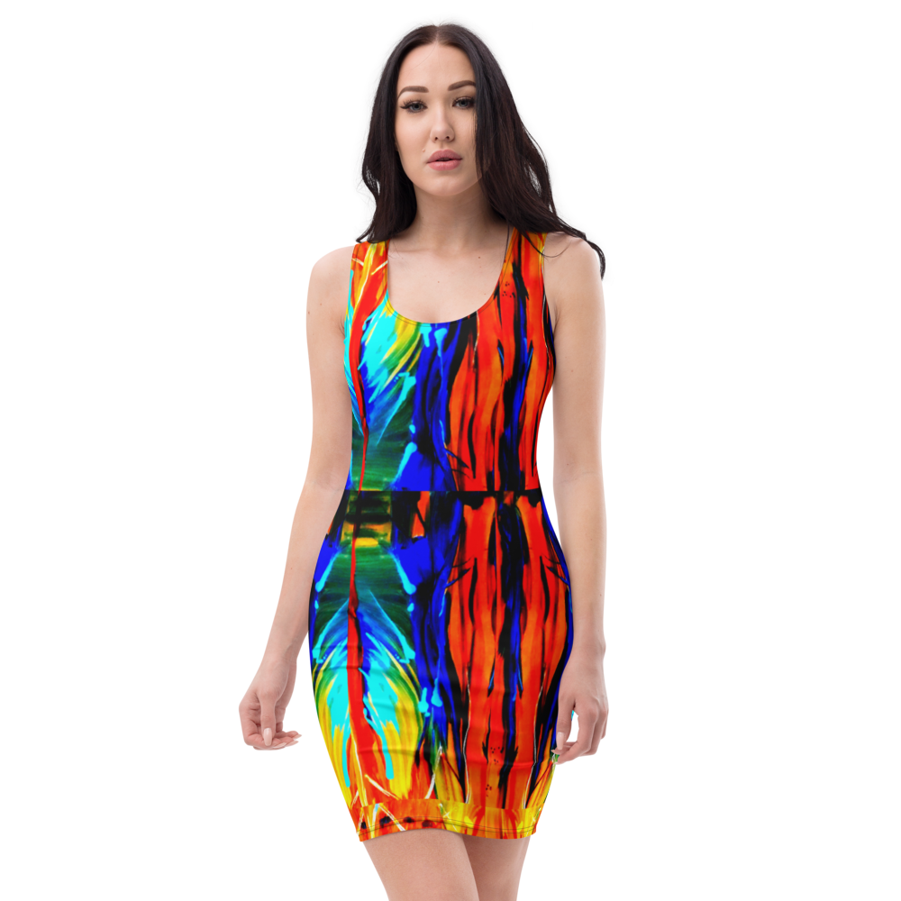 Primal Abstract Dress