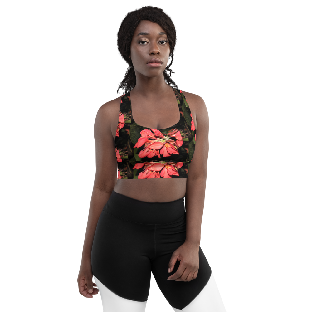 The pinkling Longline sports bra