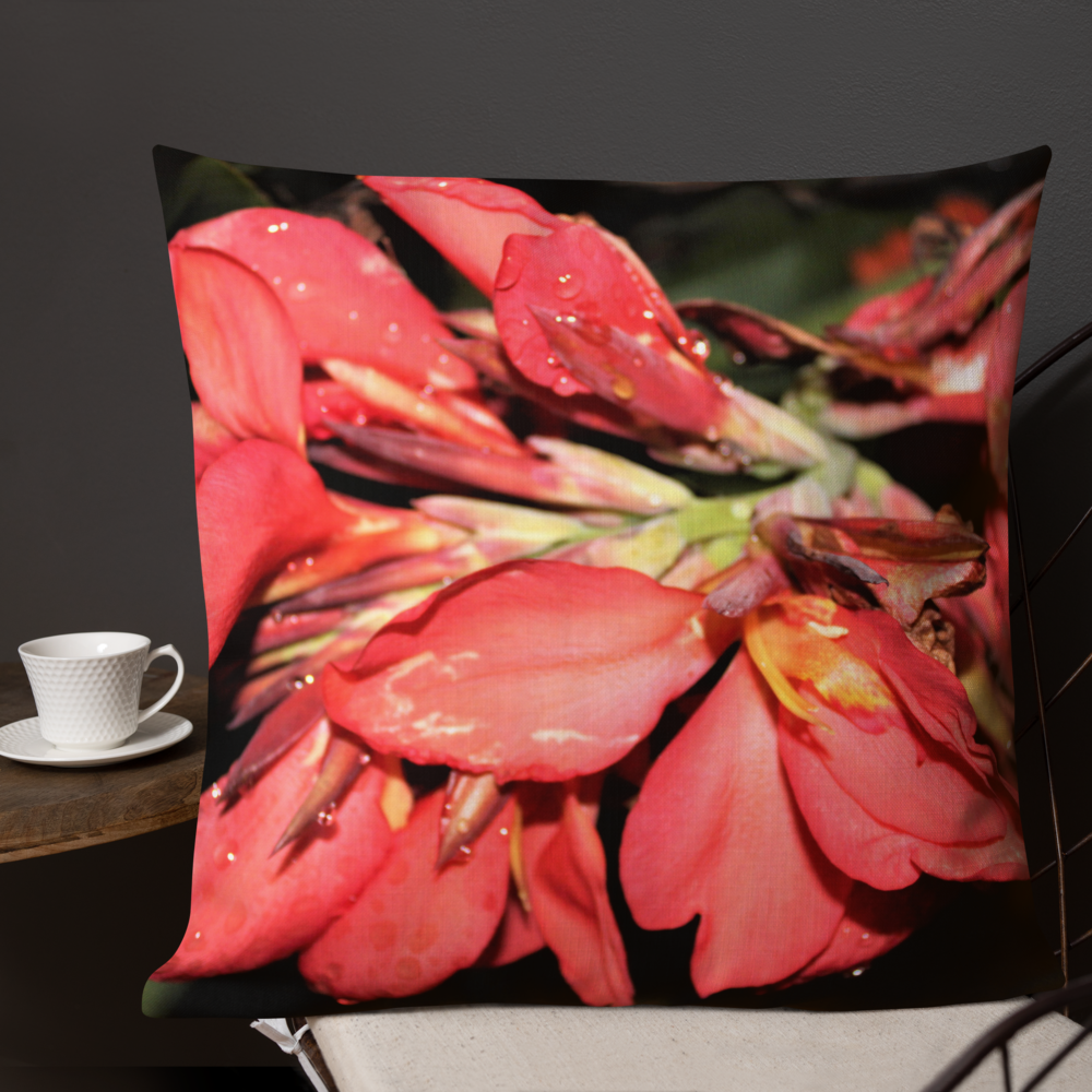"Pink Flower" Pillow