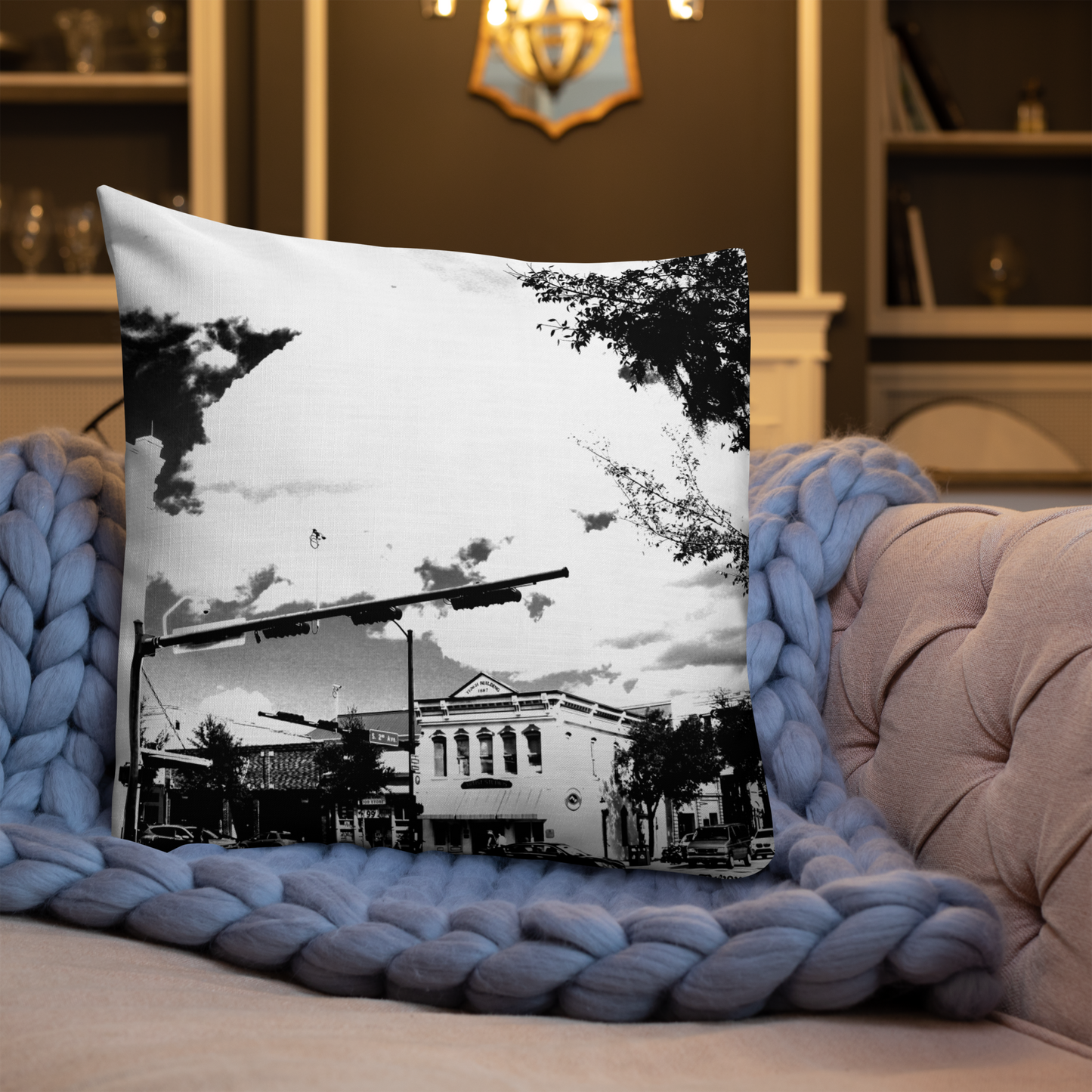 "The Downtowner" Premium Pillow