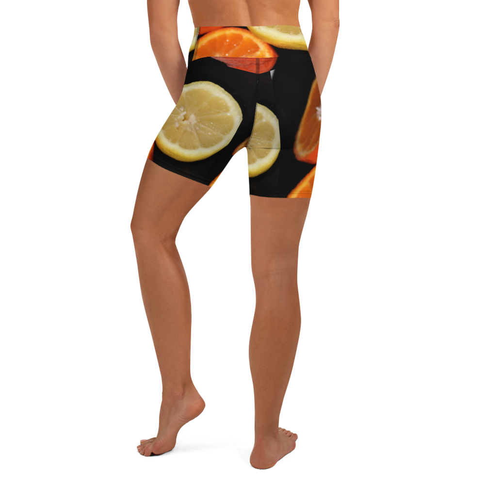 "Five a Day" Yoga Shorts
