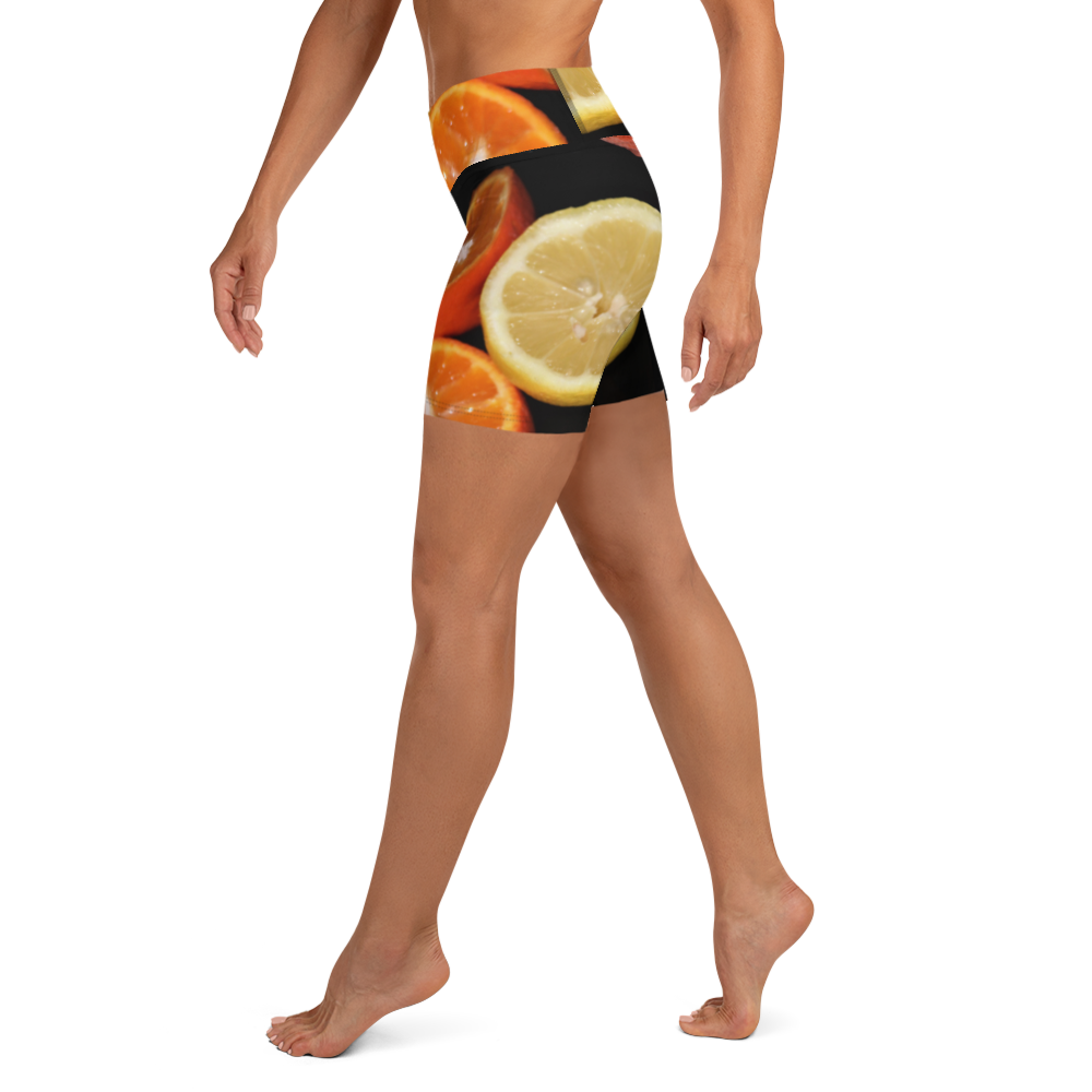 "Five a Day" Yoga Shorts