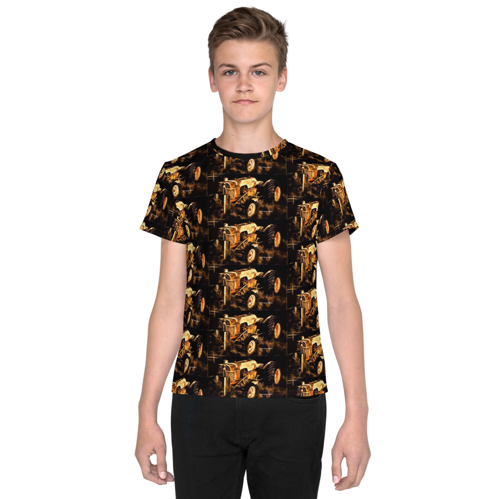 " A TRACTORive " crew neck t-shirt