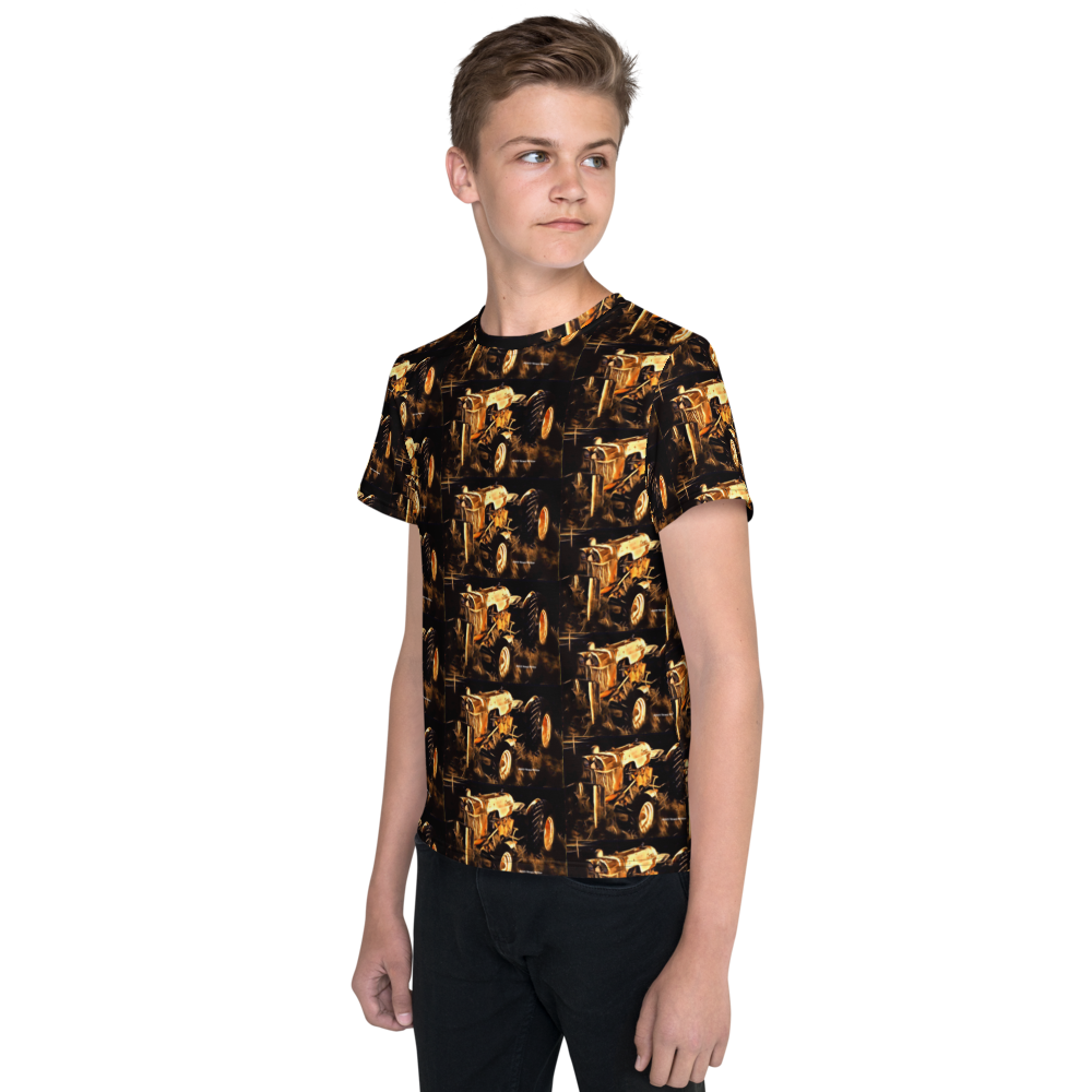 " A TRACTORive " crew neck t-shirt