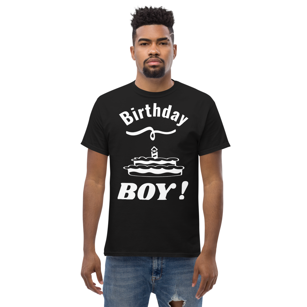 "Birthday Boy" Men's heavyweight tee