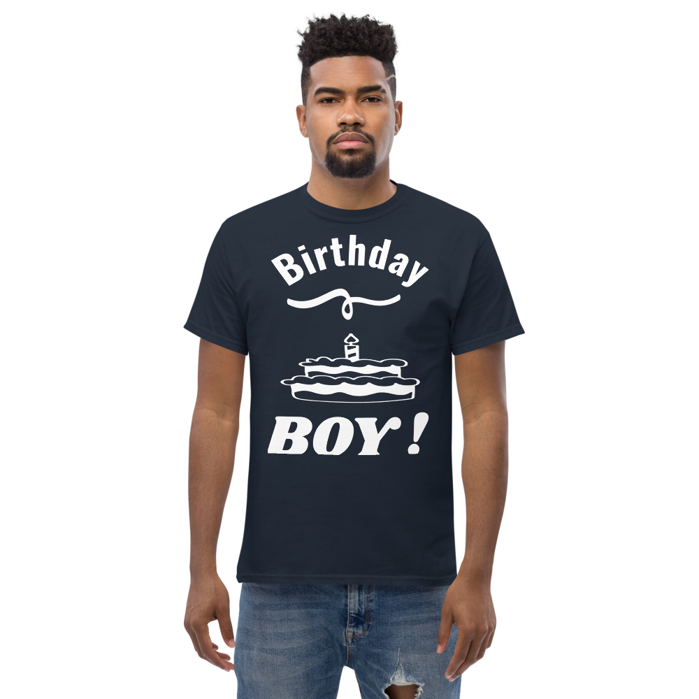 "Birthday Boy" Men's heavyweight tee