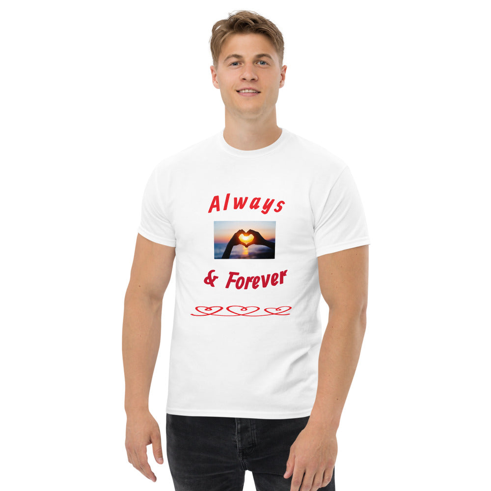 "Always & Forever " men's heavyweight tee