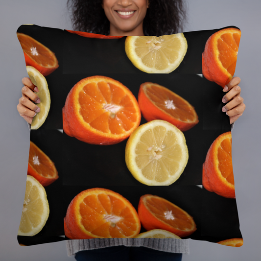 "Fruitville"  Pillow (22 x 22)