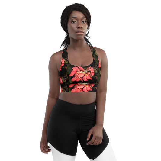 The pinkling Longline sports bra