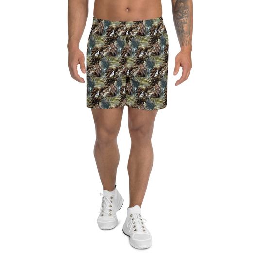 "Bayshore Hustler" Men's Athletic Long Shorts