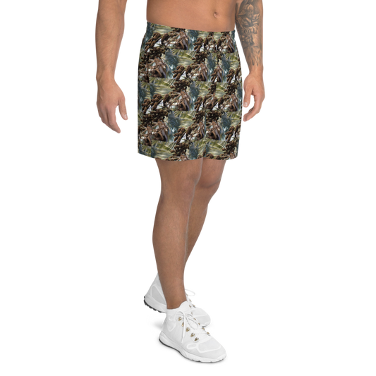 "Bayshore Hustler" Men's Athletic Long Shorts