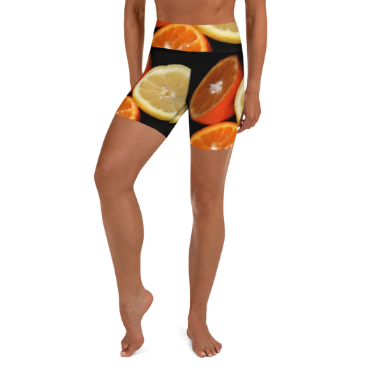 "Five a Day" Yoga Shorts