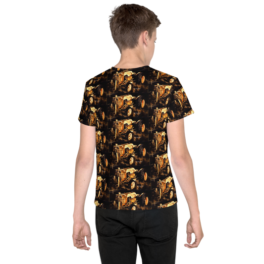 " A TRACTORive " crew neck t-shirt