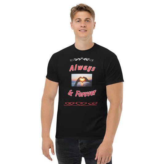 "Always & Forever " men's heavyweight tee