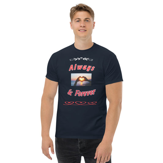 "Always & Forever " men's heavyweight tee