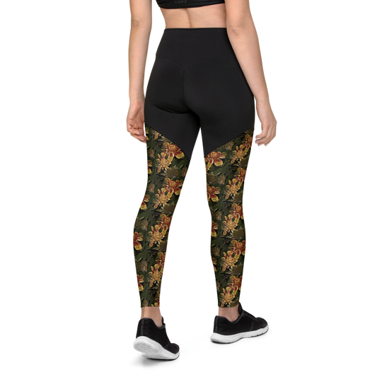 "Cool Rose", Sports Leggings