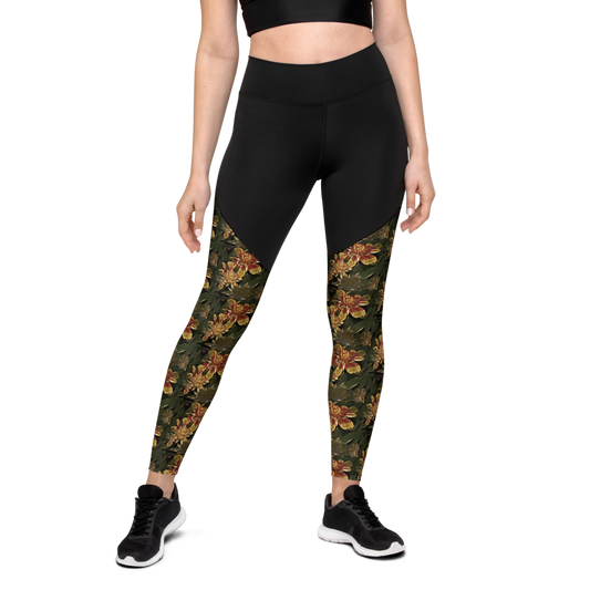 "Cool Rose", Sports Leggings